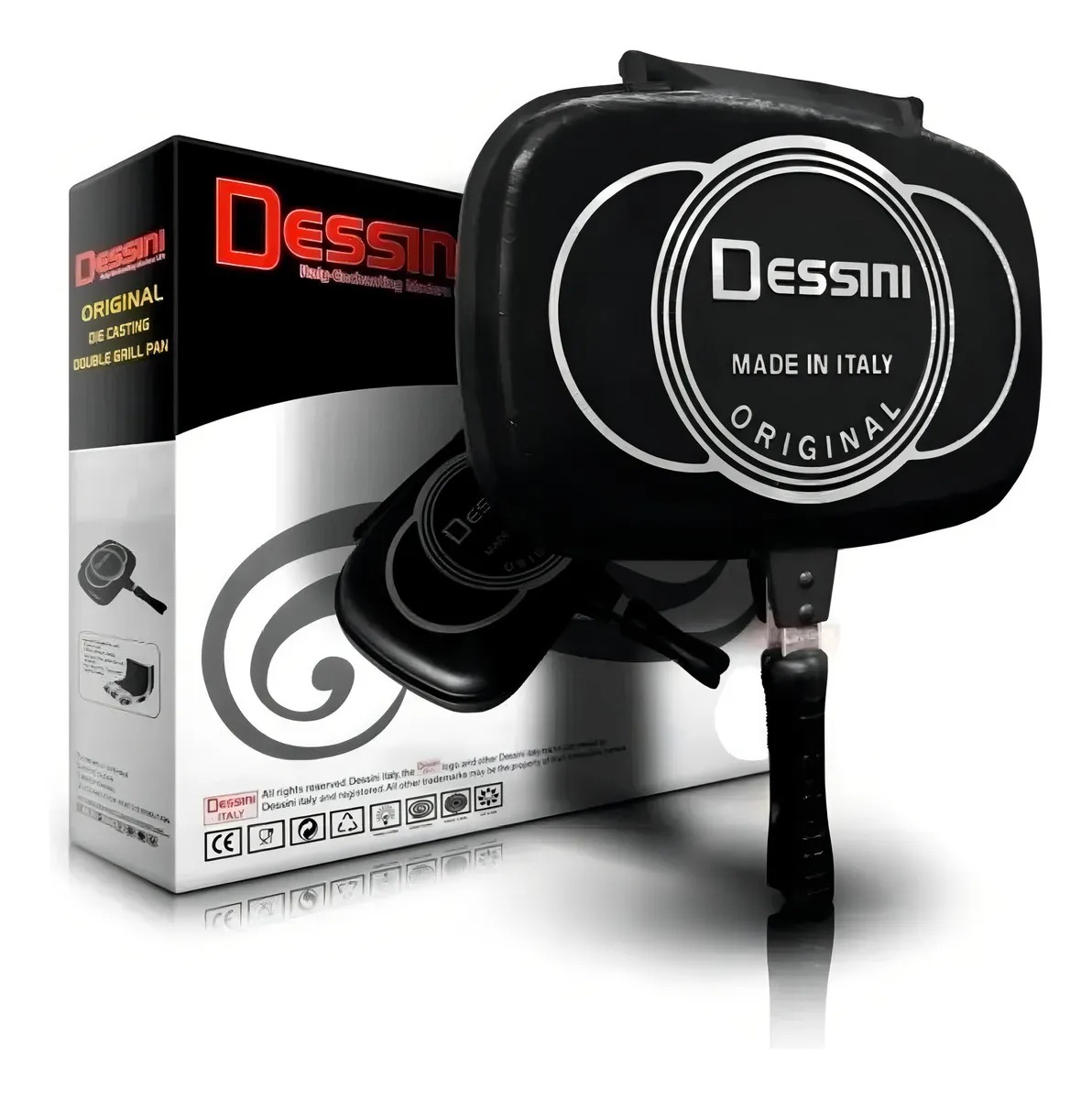 SARTEN DOBLE PARRILLA DESSINI